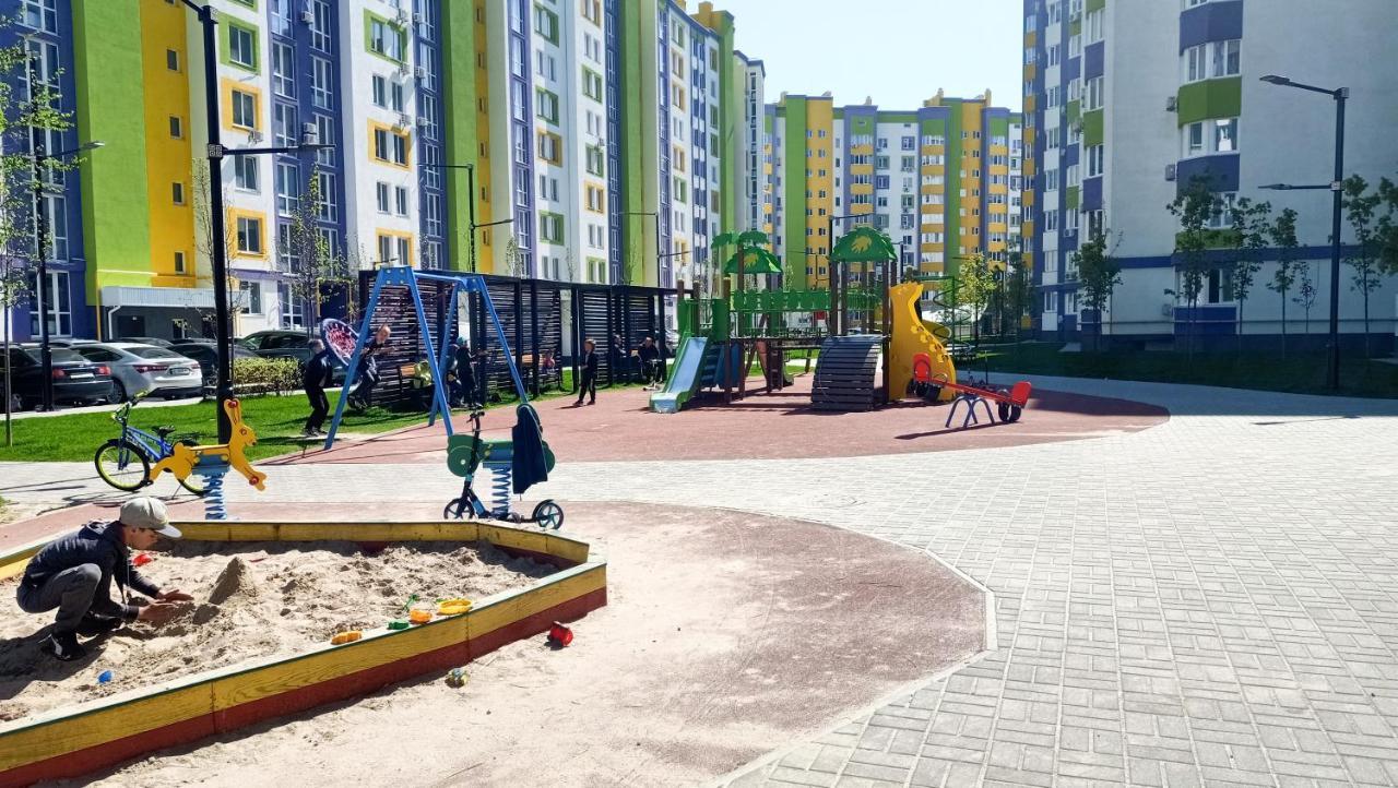 069 Apartment Near Airport In A New Building Kiev Dış mekan fotoğraf